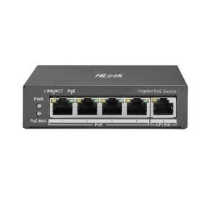 Switch NS-0505P-35 de 4 RJ45 POE Gb + 1 RJ45 Gb uplink