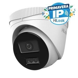 Cámara IP Turret IPC-T240HA-LU 4MP, luz blanca y micrófono
